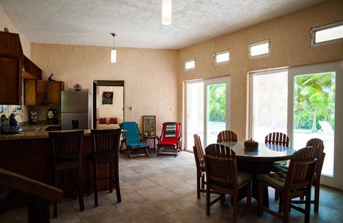 Mahahual Villa | Yum Botic Villa, Costa Maya Mahahual Mexico -100 feet from beach! home house