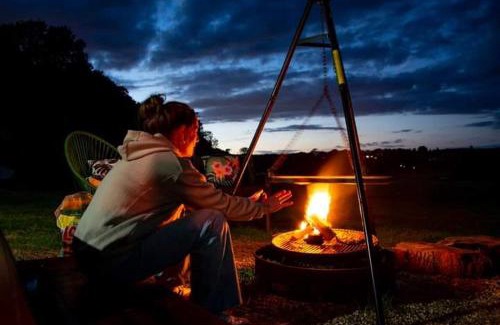 Hertford Other | yurt Hertford farm stay riverside firepit bbq