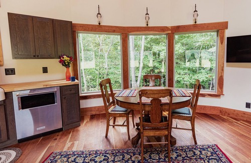 Stockwell Cabin | Yurt inspired Cabin at The Queen & I Homestead