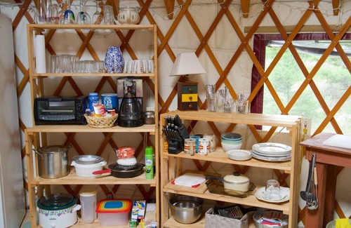 Cody Cabin | Yurt Next to Clarks Fork of the Yellowstone River, 30 Minutes from Yellowstone