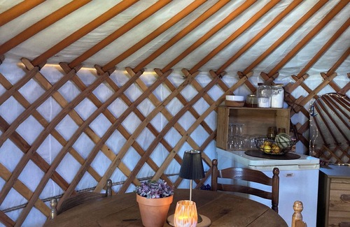 Ramonchamp Cabin | Yurt on the farm