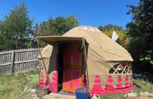 Contin Cabin | Yurt Retreat - overlooking the River Blackwater