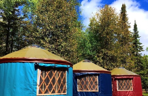 Bois Blanc Island Apartment | Yurt - Secluded Island Escape on Lake Huron Private, Eco-Friendly Retreat