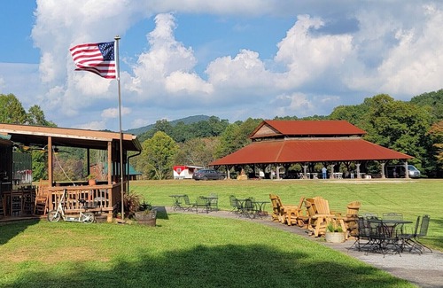 Suches RV Rental | Yurt - The Corbin (first on the left)