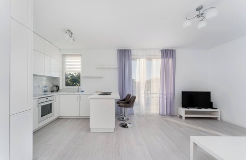 Podgorze Apartment | Złocień Bright Apartment