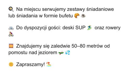 Sztum House | Za Jeziorem