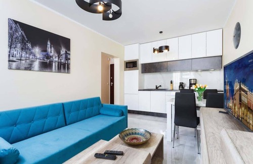 Podgorze Apartment | Zabłocie 35 | 2 Bedroom Apartment | Parking | Bath