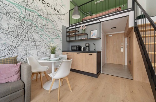 Fabryczna Apartment | Zarembowicza 35 | Comfortable Studio | Balcony