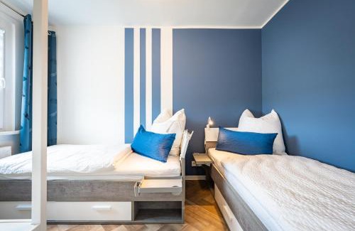 Barby Apartment | Zauberhafte Ferienwohnung in Barby Balkon mit Elbblick am Elbe-Saaleradweg