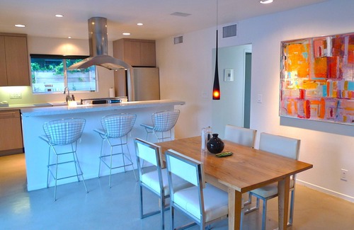 Palm Springs House | Zen Modern Home II "wind free" S Palm Springs - SALT WATER POOL/SPA