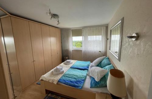 Stadtkern Marl Apartment | Zentrales Rooftop-Apartment mit Balkon für bis zu 5 Personen