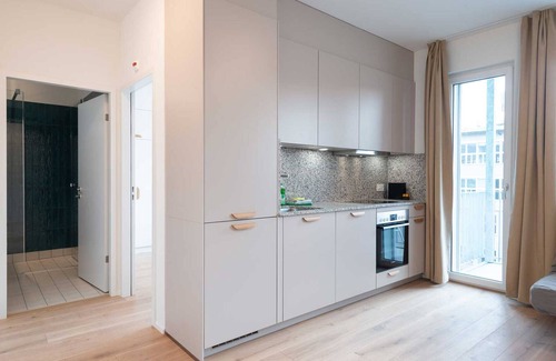 Center Apartment | ZH Red 4 - Letzigrund HITrental Apartment