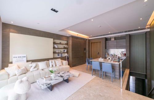 Jing'an Apartment | ZHome-Deplex luxury apartment-Near The Bund