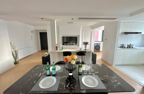 Shanghai Apartment | Zhome-Parkville Three bedrooms with city view-Near Xin Tian Di