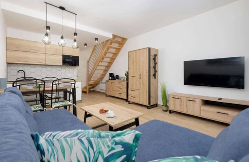 Miedzywodzie Apartment | Zielona 11 | Two-level apartment | Terrace