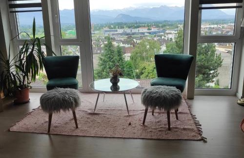 Rebstein House | Zimmer mit eigenem Gartensitzplatz und Bad