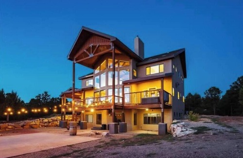 Zion National Park East Entrance House | Zion Canyon Views- The Patriarch Lodge+Resort Access