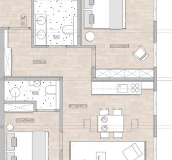 Zug Apartment | Zug503 Appartement in Lech am Arlberg