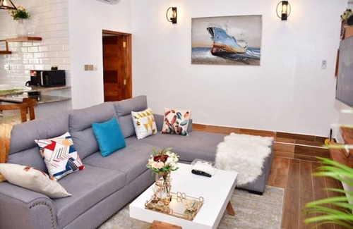 Malindi Marine National Park Condo | Zuri Luxe Beach Haven -stylish 2 BR Apartment With AC -silversand Beach -malindi