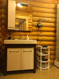 Гостевой домик с баней в лесу!