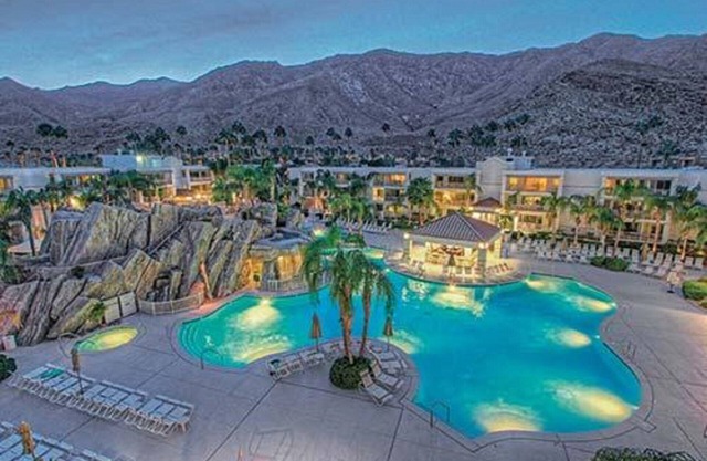 1 BDRM~ Palm Canyon Resort and Spa~ WATERSLIDES/POOLS/SPA/DINING/SUN DECK & MORE