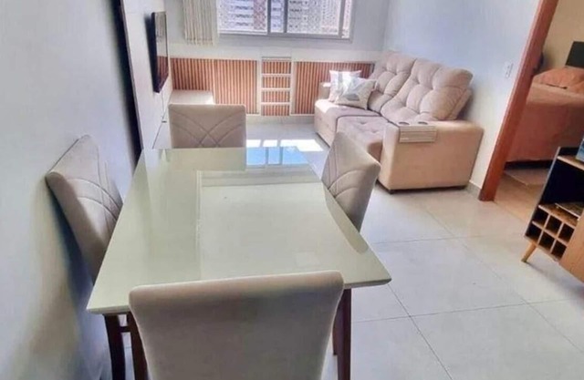 1 bedroom apartment in Águas Claras. Well-equipped building close to the subway.