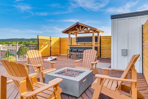 1 Block to Lake City Marina Condo with Rooftop Deck