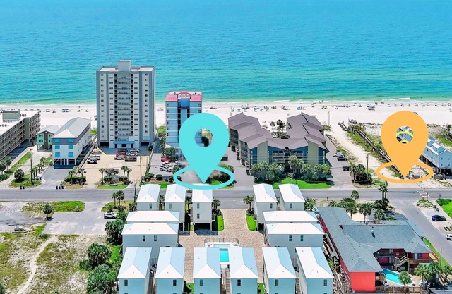 100 Steps To Beach, Heated Pool, Front Row Cottage, Gulf Views, 4BR, Sleeps 12