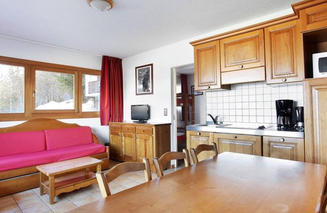 100m from ski slopes, tv, 26m², Les Carroz