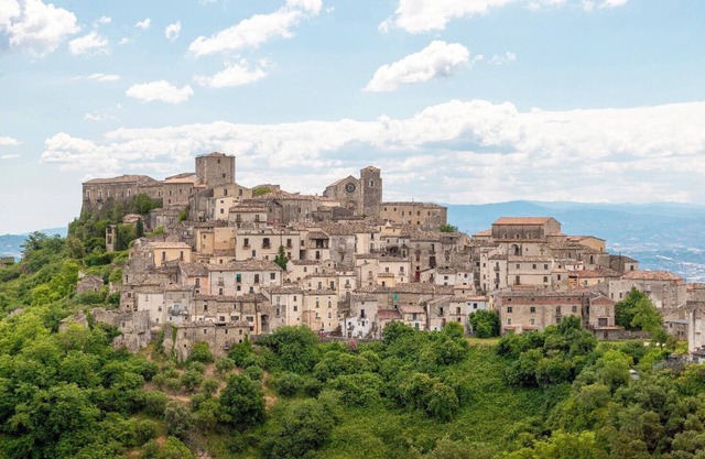 11th century Italian villa located in the classical Calabrian town of Altomonte.