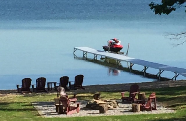 140 Lake Front on Big Platte Lake -Gorgeous New In 2016 Lakefront Home-Honor, Mi