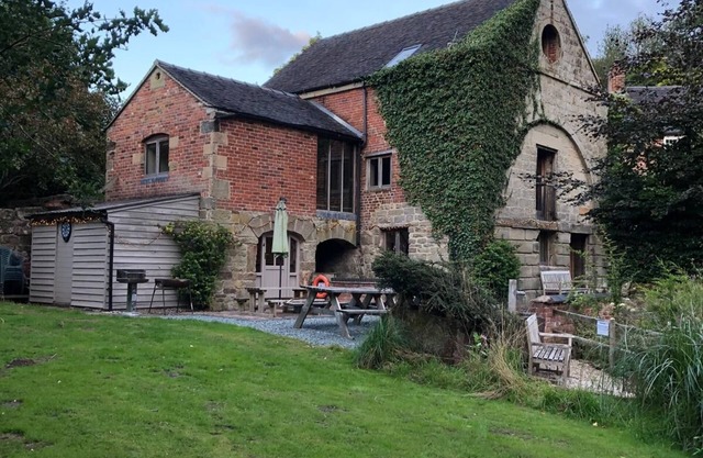 16th Century water mill, a perfect place for meeting up with friends and family.