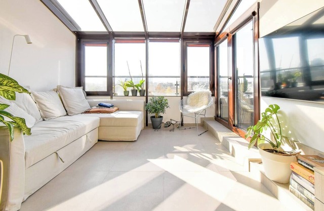 1BDR Loft with Stunning Skylight and Outdoor Space