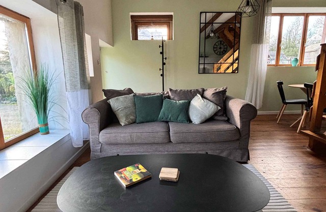 2 bedroom gite with heated covered pool