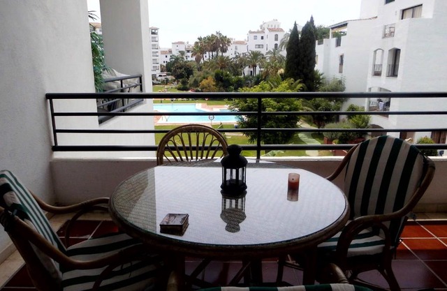 2 bedrooms appartement at Marbella 500 m away from the beach with private pool furnished balcony and wifi