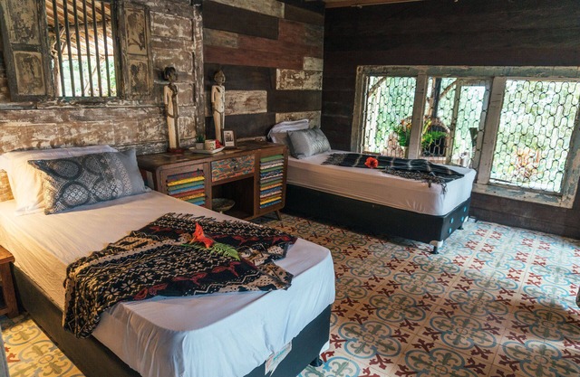2 BR Wooden Duplex Lodge House at Jatiluwih, UNESCO Site