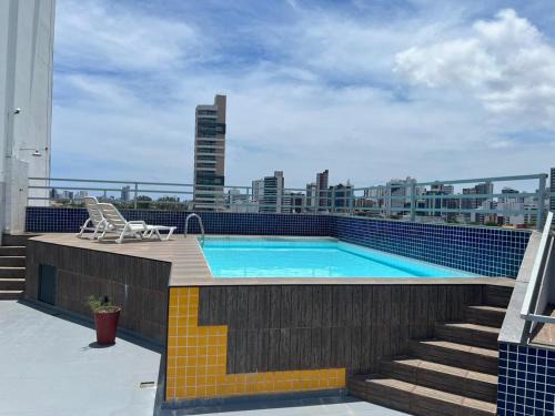 2 - Flat a 300m do Salvador Shopping com garagem