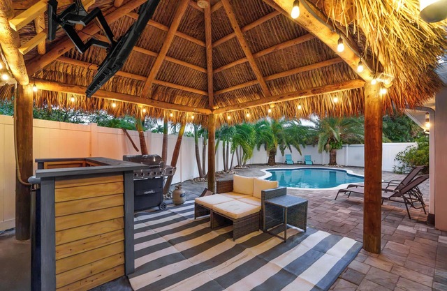2 MI to Beach + Heated Pool + Grill