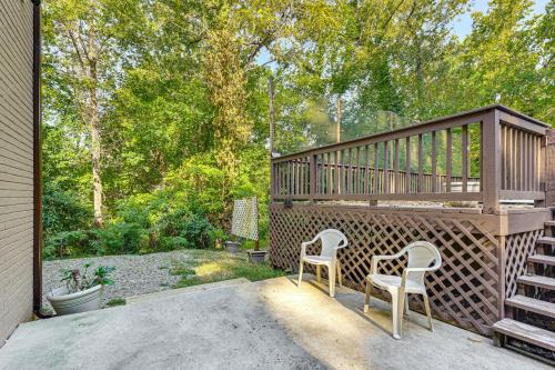 2 Mi to Downtown Monroe Quiet Apt with Patio