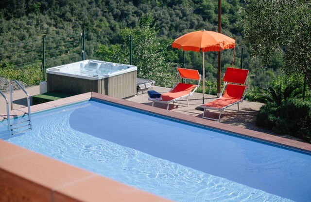 2 room apartment on a winery, 5 kilometers from the beaches of Diano Marina