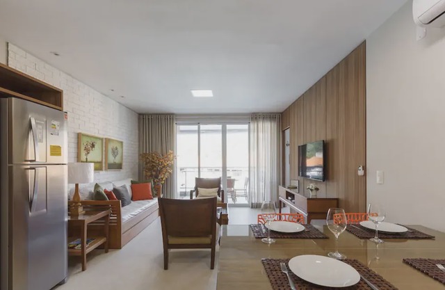 2 suítes, Marine Home Resort, piscina aquecida