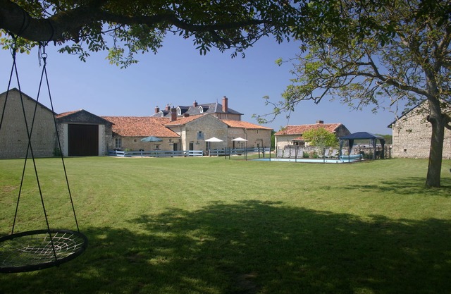 2 well equipped character gites with swimming pool, game room & large gardens