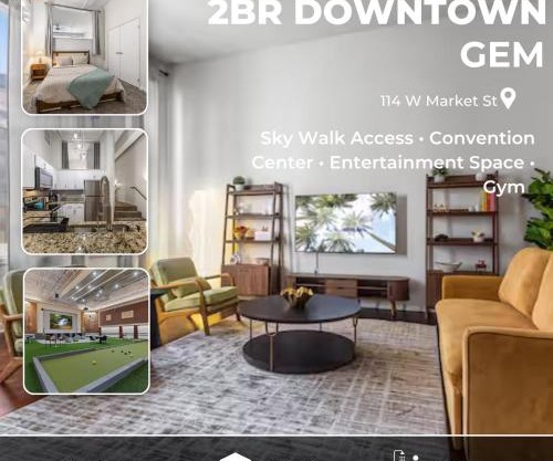2BR Downtown Gem - Sleeps 7 - Convention Center