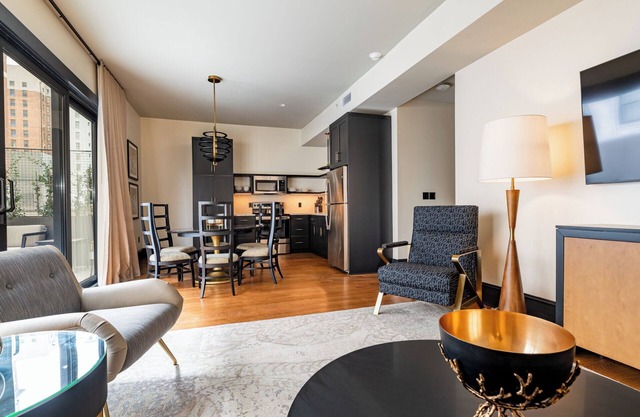 2BR Iconic Penthouse Living + Private Patio | The Mayfair