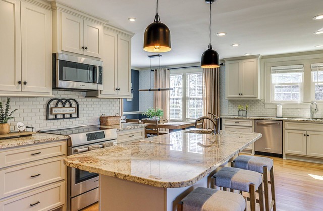 3 Mi to Dtwn Greer: Mountain-View Home!