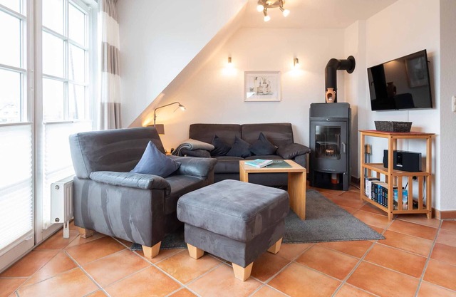 3-room vacation apartment close to the beach with approx. 53 m², for up to 4 people