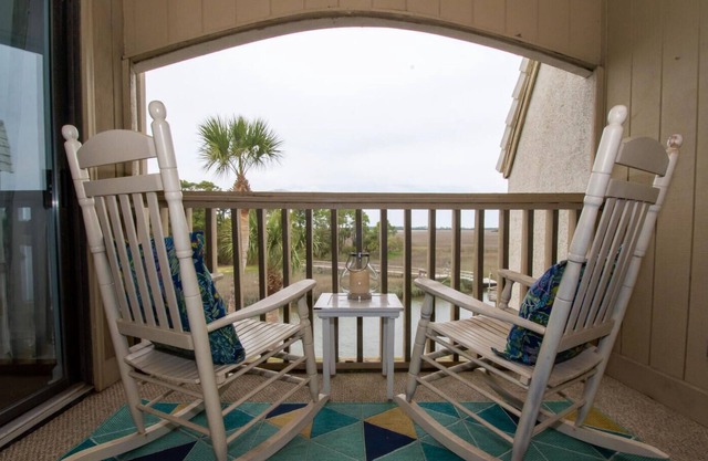 3rd floor beach club villa with fantastic views and central to most everything!