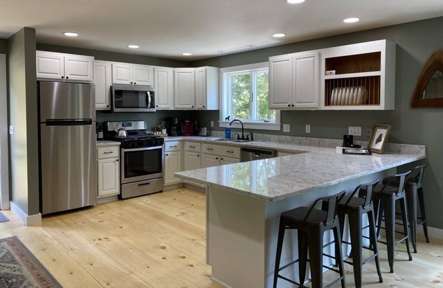 4 Bedroom Idyllic Riverfront Retreat w/ Dock, Hot Tub, & Views