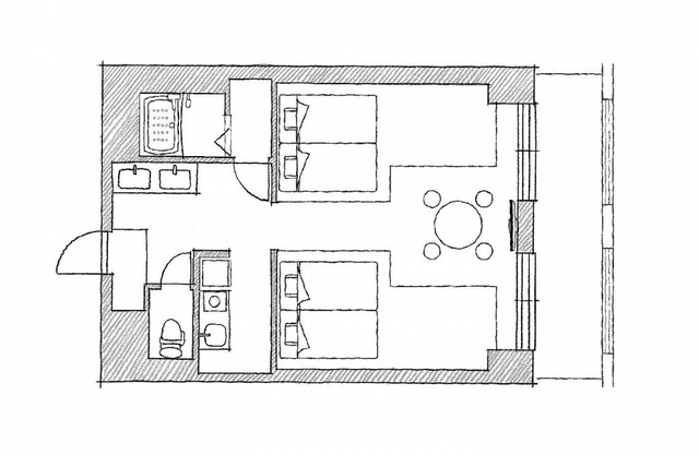 48 m² Hotel ∙ 1 bedroom ∙ 4 guests