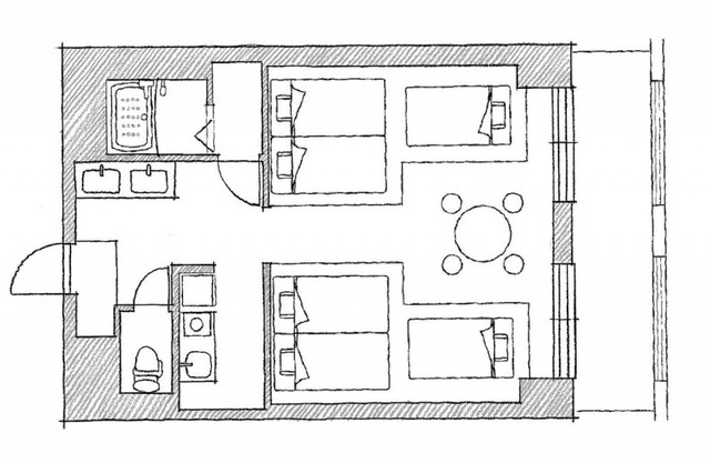 48 m² Hotel ∙ 1 bedroom ∙ 6 guests